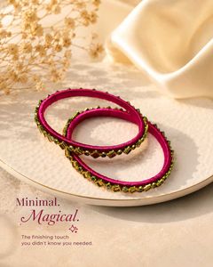 Traditional Silk thread Bangles for Women