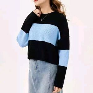 Color Block Long Sleeve Top