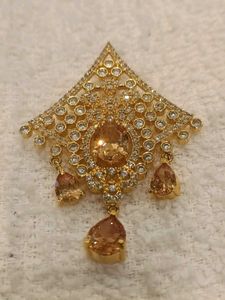 Micro Gold Plated Vintage Inspired  pendant