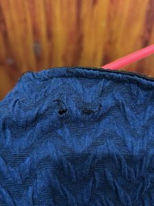 Stylish Blue Textured skirt