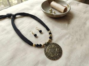 Boho Ethnic Necklace & Earring Set