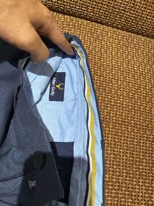 Men's Blue Casual Chinos 32 inches