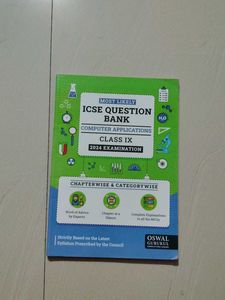 ICSE Computer Applications Question Bank Class IX
