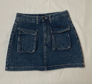Mini Skirts with Front Pockets