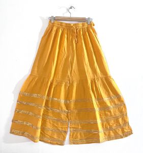 Yellow Kurta &amp; Plazzo Set (Women)