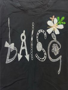 Embellished Black T-Shirt