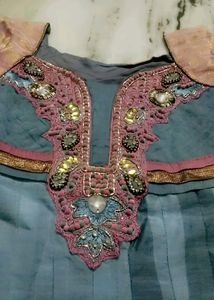 Anarkali Suit with Dupatta