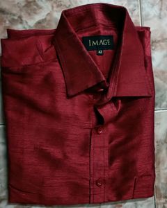 Festive Silk Shirt