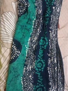 Bohemian Batik Print Maxi Dress one pc party wear