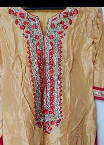 Wadding Kurta With Plazzo Set