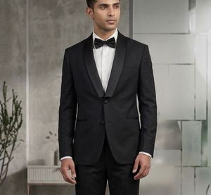 Brand New Men's Black Tuxedo Suit