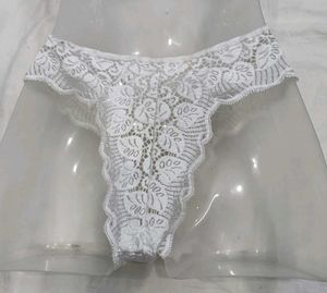 ⭐ White Lace Briefs