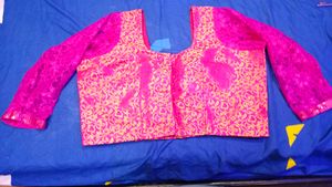 Pink &amp; Gold Blouse