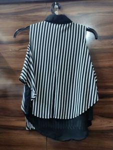 Striped Sleeveless Top