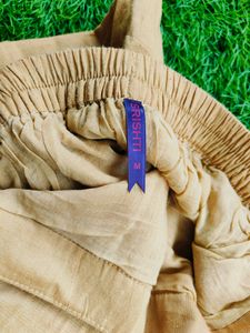 Srishti Branded Golden Cigerette Pant