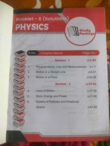 NEET Physics Study Material - Elite Institute