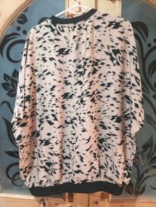 Patterned Flowy Top