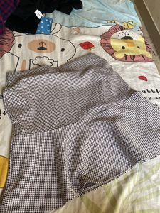 Houndstooth Skirt
