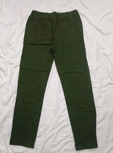 Olive Green Casual leggings💐