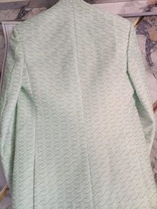 Men's Light Green Ethnic jothpuri set with pant