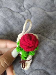 Handmade Crochet Rose bouquet