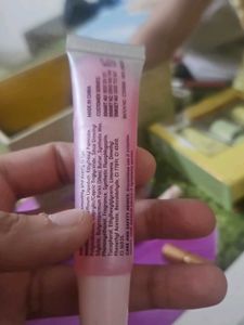 Pink Lip Gloss with Dots