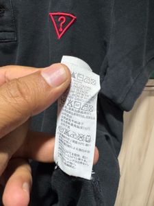 Guess Los Angles Black Polo T-Shirt