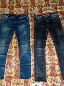Men's Stylish Denim Jeans (2 Pairs)