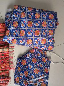 Boho Print chaniya choli with dupatta