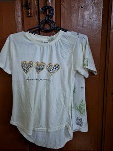 combo T-Shirt and knee length short (item