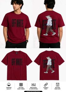 Off White Graphic T-Shirt SIZE-(XL)