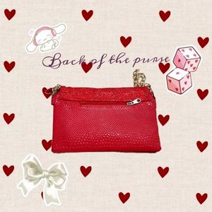 LDR Red Lace Bag/Purse