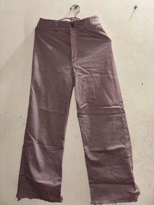 Mauve Wide Leg Pants