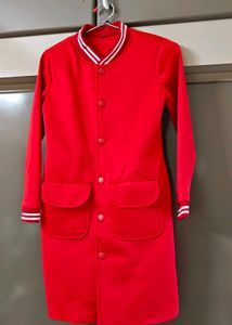Red Long Sleeve jacket