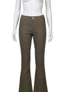 Flared Brown Pants