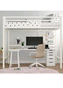Loft Bed with Integrated Desk