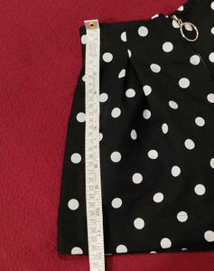 Chic Polka Dot High-Waisted Shorts