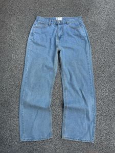 Light Wash Wide Leg Jeans