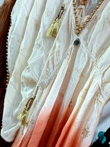 Boho Dip Dye Dress