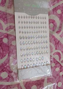 6 Combo hair accessories with hairstickers new