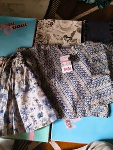 Girls 2 Piece Printed Top &amp; Skirt Set | Stylish Pa
