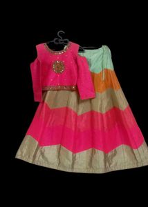 2 Combo Cute Girls Lehenga Choli