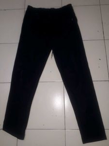 dark navy blue Basic Trousers