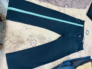 Dark Wash Wide Leg Jeans