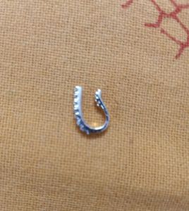 Elegant Gold Plated Nose Ring with Stones