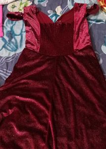 Sparkling Magenta Ethnic Gown