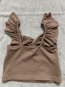 Twisted Front Crop Top