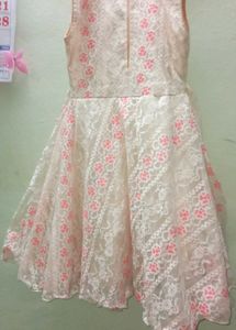 Beautiful White Lace Gown