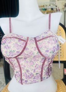 Floral Corset Top