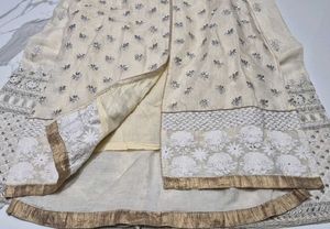 Elegant Embroidered Indian Sharara Suit Set